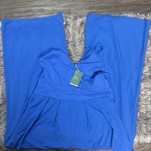 HALARA Blue Wide Leg Jumpsuit - XL Tall - NWT